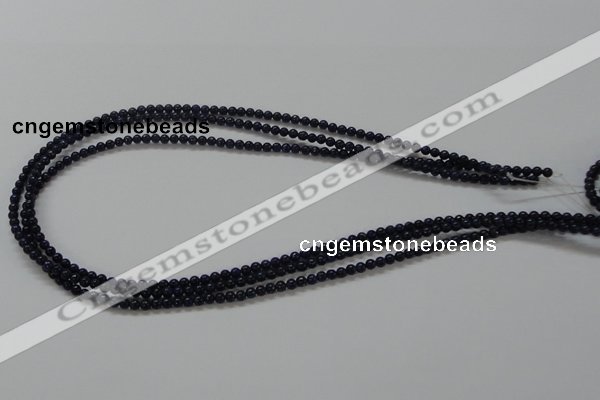 CNL201 15.5 inches 3mm round natural lapis lazuli beads wholesale