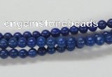 CNL203 15.5 inches 4mm round natural lapis lazuli beads wholesale