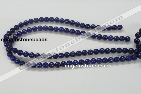 CNL212 15.5 inches 8mm round AAA grade natural lapis lazuli beads