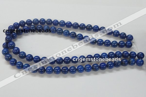 CNL215 15.5 inches 10mm round A- grade natural lapis lazuli beads