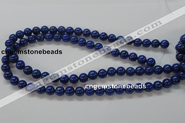 CNL217 15.5 inches 10mm round AAA grade natural lapis lazuli beads