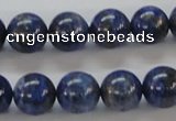 CNL218 15.5 inches 12mm round natural lapis lazuli beads wholesale