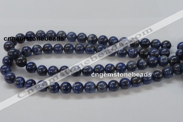 CNL218 15.5 inches 12mm round natural lapis lazuli beads wholesale