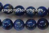 CNL219 15.5 inches 12mm round natural lapis lazuli beads wholesale