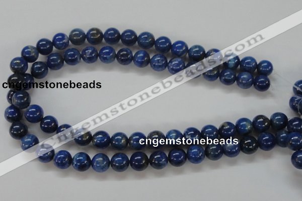 CNL219 15.5 inches 12mm round natural lapis lazuli beads wholesale