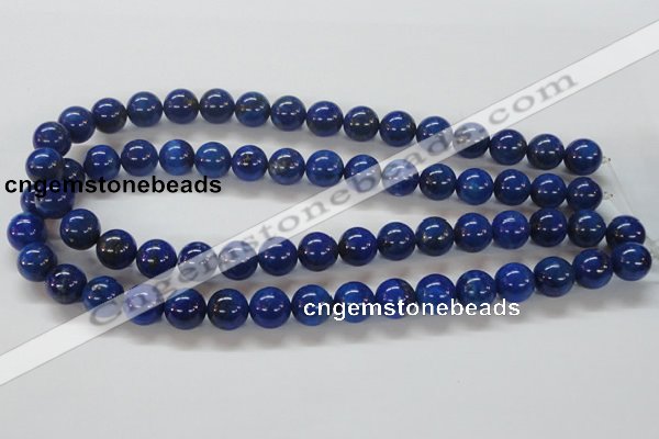 CNL225 15.5 inches 12mm round A- grade natural lapis lazuli beads