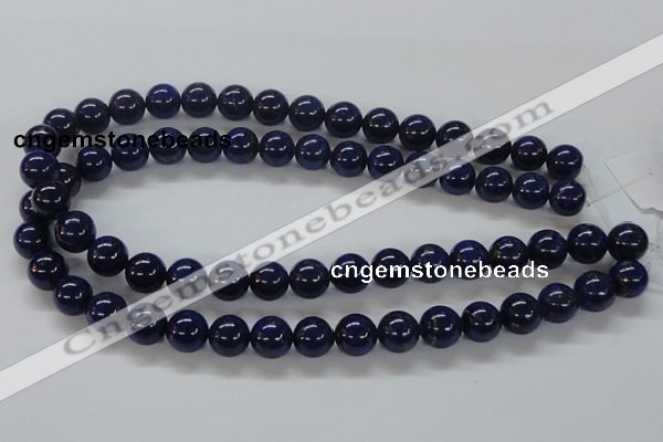 CNL226 15.5 inches 12mm round AAA grade natural lapis lazuli beads
