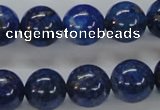 CNL228 15.5 inches 14mm round natural lapis lazuli beads wholesale