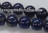 CNL232 15.5 inches 14mm round natural lapis lazuli beads wholesale