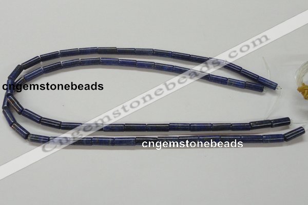 CNL236 15.5 inches 5*12 column natural lapis lazuli beads wholesale