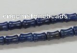 CNL238 15.5 inches 6*8mm bamboo shape natural lapis lazuli beads wholesale