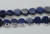 CNL242 15.5 inches 8*8mm heart natural lapis lazuli beads wholesale