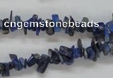 CNL244 15.5 inches 3*10mm chip natural lapis lazuli beads wholesale