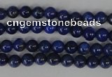 CNL401 15.5 inches 4mm round natural lapis lazuli gemstone beads