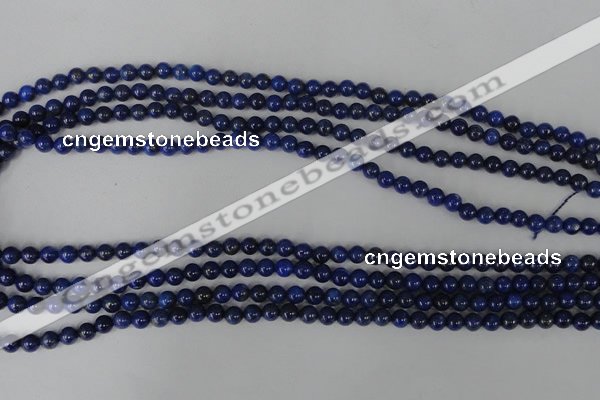 CNL401 15.5 inches 4mm round natural lapis lazuli gemstone beads