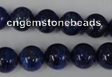 CNL406 15.5 inches 12mm round natural lapis lazuli gemstone beads