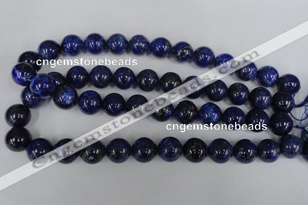 CNL408 15.5 inches 16mm round natural lapis lazuli gemstone beads