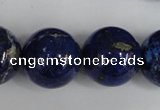 CNL410 15.5 inches 20mm round natural lapis lazuli gemstone beads