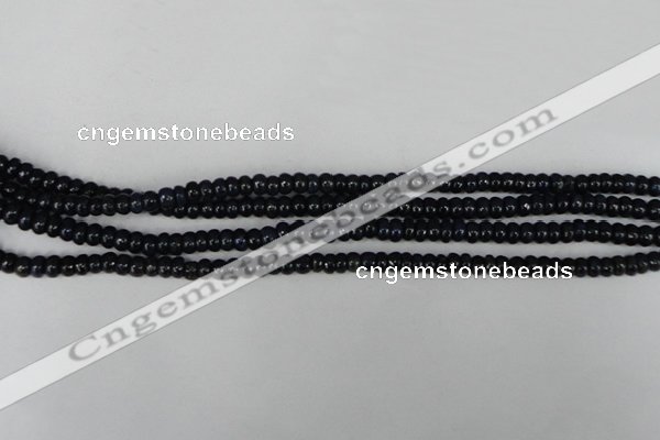 CNL421 15.5 inches 2*4mm rondelle natural lapis lazuli gemstone beads