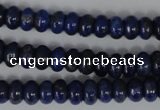 CNL422 15.5 inches 5*8mm rondelle natural lapis lazuli gemstone beads