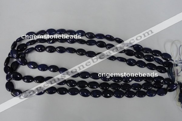 CNL479 15.5 inches 8*12mm oval natural lapis lazuli gemstone beads