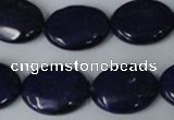 CNL484 15.5 inches 15*20mm oval natural lapis lazuli gemstone beads