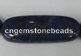 CNL489 15.5 inches 18*48mm oval natural lapis lazuli gemstone beads