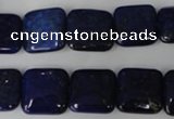 CNL513 15.5 inches 14*14mm square natural lapis lazuli gemstone beads