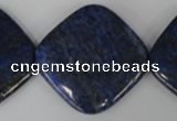 CNL528 15.5 inches 30*30mm diamond natural lapis lazuli gemstone beads