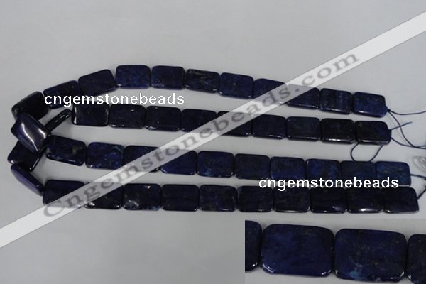 CNL534 15.5 inches 13*18mm rectangle natural lapis lazuli gemstone beads