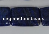 CNL537 15.5 inches 20*30mm rectangle natural lapis lazuli gemstone beads