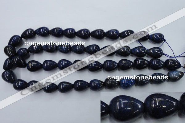 CNL618 15.5 inches 13*18mm teardrop natural lapis lazuli gemstone beads