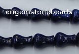 CNL631 15.5 inches 10*14mm vase-shaped natural lapis lazuli beads