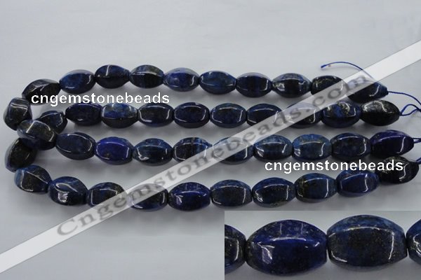 CNL637 15.5 inches 13*19mm star fruit shaped natural lapis lazuli beads