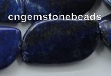 CNL650 15.5 inches 21*38mm marquise natural lapis lazuli beads