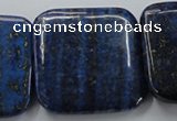 CNL685 15.5 inches 40*40mm square natural lapis lazuli beads