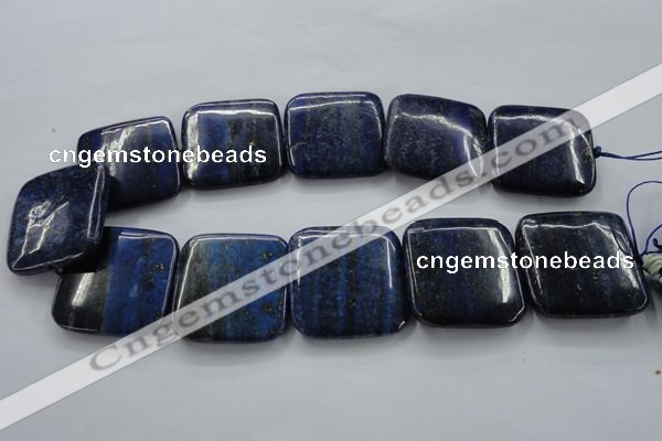 CNL685 15.5 inches 40*40mm square natural lapis lazuli beads