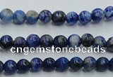 CNL711 15.5 inches 4mm round natural lapis lazuli gemstone beads