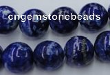 CNL717 15.5 inches 14mm round natural lapis lazuli gemstone beads