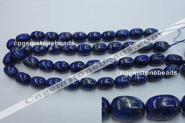 CNL728 15.5 inches 13*18mm nuggets natural lapis lazuli gemstone beads