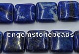 CNL770 15.5 inches 16*16mm square natural lapis lazuli gemstone beads