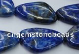 CNL778 15.5 inches 18*30mm freeform natural lapis lazuli gemstone beads