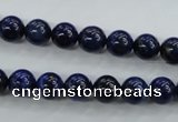 CNL852 15.5 inches 8mm round natural lapis lazuli gemstone beads