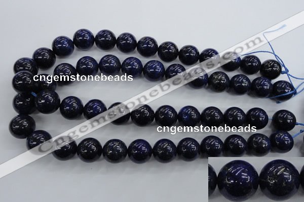 CNL856 15.5 inches 16mm round natural lapis lazuli gemstone beads