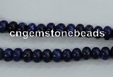 CNL861 15.5 inches 4*6mm rondelle natural lapis lazuli gemstone beads