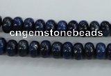 CNL862 15.5 inches 5*8mm rondelle natural lapis lazuli gemstone beads