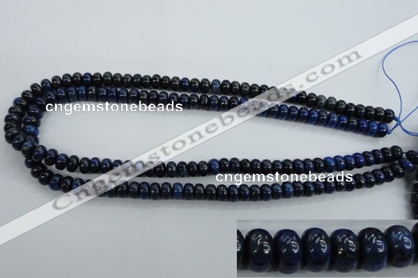 CNL862 15.5 inches 5*8mm rondelle natural lapis lazuli gemstone beads