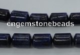 CNL883 15.5 inches 9*12mm tube natural lapis lazuli gemstone beads