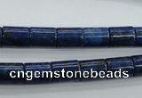 CNL886 15.5 inches 8*10mm tube natural lapis lazuli gemstone beads