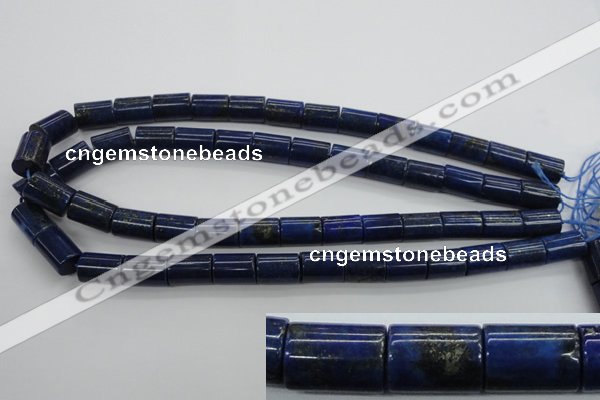 CNL887 15.5 inches 10*14mm tube natural lapis lazuli gemstone beads